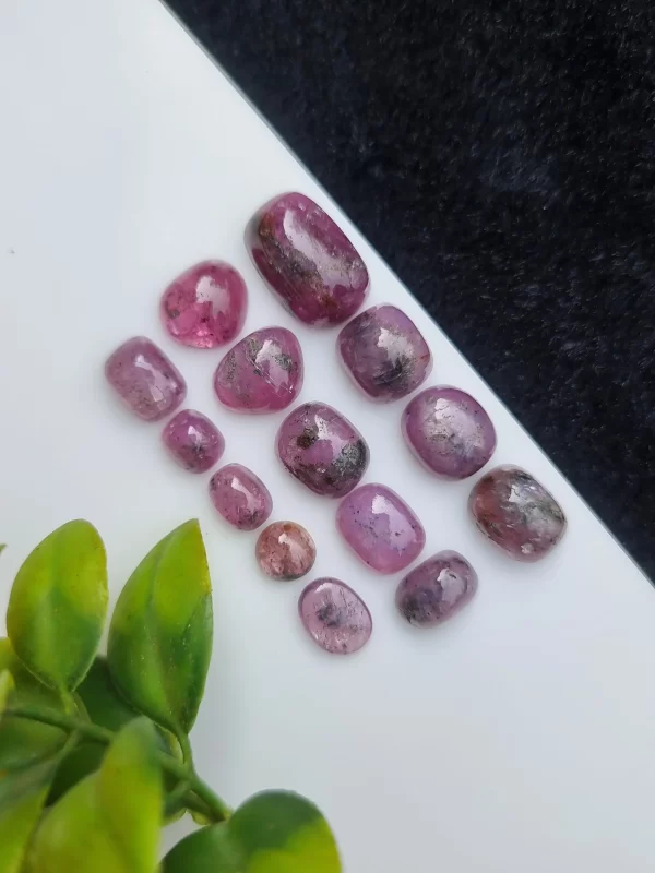 Corundum Cabochons Lot Natural Loose Untreated From Afghanistan | 92.79 ct