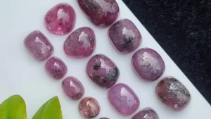 Corundum Cabochons Lot Natural Loose Untreated From Afghanistan | 92.79 ct